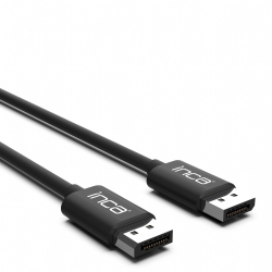 INCA DisplayPort-Kabel 4K60Hz 1.80m schwarz retail