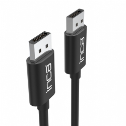 INCA DisplayPort-Kabel 4K60Hz 1.80m schwarz retail