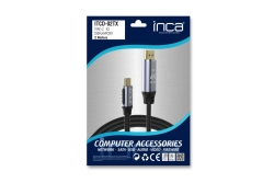 INCA USB Kabel ITCD-02TX Typ C > DisplayPort, 4K60Hz, 2m