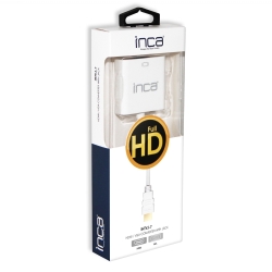 INCA Adapter HDMI->VGA +3.5mm AUX St/Bu FHD@ 60Hz...