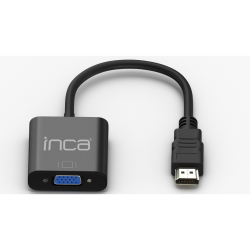 INCA Adapter HDMI->VGA +3.5mm AUX St/Bu FHD@ 60Hz...
