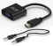 INCA Adapter HDMI->VGA +3.5mm AUX St/Bu FHD@ 60Hz 0.20m sw retail