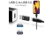 Techly Adapter USB-A M auf USB-C F, USB 3.0, schwarz