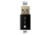 Techly Adapter USB-A M auf USB-C F, USB 3.0, schwarz