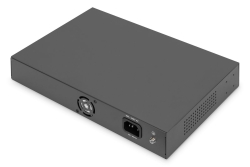 DIGITUS Switch 16-Port 10/100 32W PoE schwarz