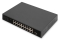 DIGITUS Switch 16-Port 10/100 32W PoE schwarz