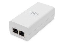 DIGITUS Gigabit Ethernet PoE+ Injektor 802.3at 30W...