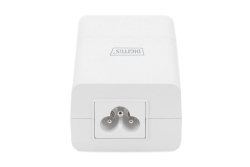 DIGITUS Gigabit Ethernet PoE+ Injektor 802.3at 30W weiß