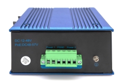 DIGITUS Switch Ind. 8-Port 10/100 PoE Unmanaged blau