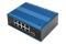 DIGITUS Switch Ind. 8-Port 10/100 PoE Unmanaged blau