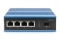 DIGITUS Switch Ind. 4-Port 10/100 30W PoE Unmanaged blau