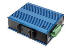 DIGITUS Switch Ind. 4-Port 10/100 blau