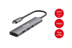 Equip 4-Port USB-C3.2-Hub->4xUSB-C 3.2 5Gbps