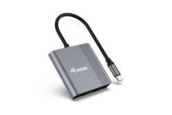 Equip Dock 3-1 USB-C->HDMI,USB-A,100W USB-C 0.25m