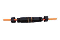 Equip Inline-Koppler Cat6a RJ45 IP68 Out/gesch. Bu/Bu 250MHz Polybeutel