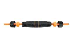 Equip Inline-Koppler Cat6a RJ45 IP68 Out/gesch. Bu/Bu 250MHz Polybeutel