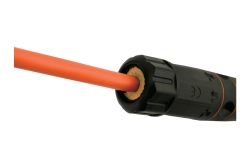 Equip Inline-Koppler Cat6a RJ45 IP68 Out/gesch. Bu/Bu 250MHz Polybeutel