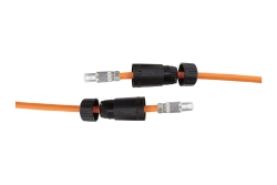 Equip Inline-Koppler Cat6a RJ45 IP68 Out/gesch. Bu/Bu 250MHz Polybeutel