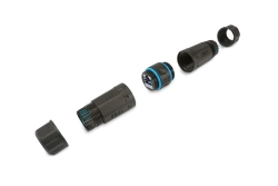 Equip Inline-Koppler Cat6a RJ45 IP68 Out/gesch. Bu/Bu...