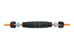 Equip Inline-Koppler Cat6a RJ45 IP68 Out/gesch. Bu/Bu 500MHz Polybeutel