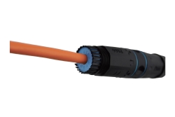 Equip Inline-Koppler Cat6a RJ45 IP68 Out/gesch. Bu/Bu 500MHz Polybeutel