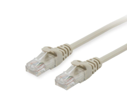 Equip Patchkabel Cat6A U/UTP 2xRJ45 2.00m beige LSZH Polybeutel