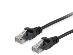 Equip Patchkabel Cat6A U/UTP 2xRJ45 2.00m schwarz LSZH...