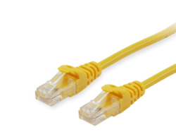 Equip Patchkabel Cat6A U/UTP 2xRJ45 20.00m gelb LSZH...
