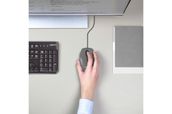 Logitech USB Mouse M100 schwarz