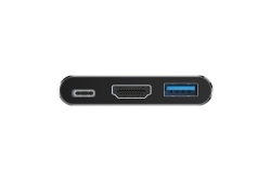 CONCEPTRONIC 3-1 Dock USB-C->HDMI/USB-A/100WPD 25cm gr