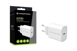 CONCEPTRONIC Ladegerät 1Port USB-C 25WPD3.0/PPS ws