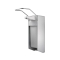 Desinfektionsmittel- & Seifen-Spender mit Armhebel - 1.000 ml, grau, Aluminium