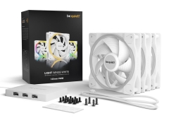 be quiet! Lüfter 120*120*25 Light Wings White PWM (3x)