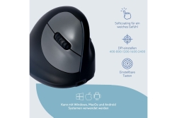 R-Go Maus HE Break ergonomisch rechts Bluetooth klein schw