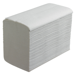 Falthandtuch - 1-lagig, weiß, 20 x 21 cm, 5.100...