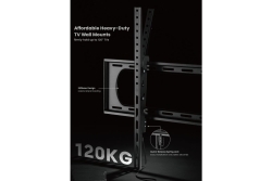 Equip Wandhalterung 60-120/1TFT Fest 120Kg sw retail