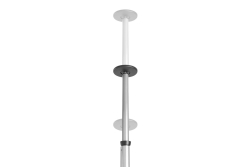 Equip Bodenstandhalter 37-70/1TFT 40kg Boden+Decke sw lite Retail