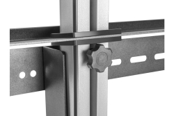 Equip Bodenstandhalter 37-70/1TFT 40kg Boden+Decke sw lite Retail