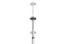 Equip Bodenstandhalter 37-70/1TFT 40kg Boden+Decke sw lite Retail