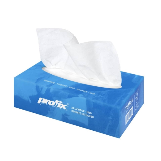 Kosmetiktücher profix® - 2-lagig, 150 Stück, weiß