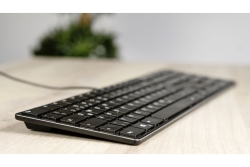 Speedlink Tastatur RIVA Slim Metal Scissor, schwarz retail