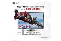 Club3D Adapter DisplayPort 1.4 > HDMI HDR 8K60Hz aktiv retail