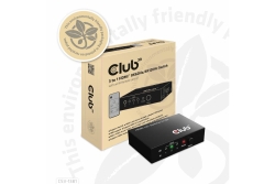 Club3D HDMI Switchbox 3 Eingänge -> 1 Ausgang 8K60Hz UHD retail