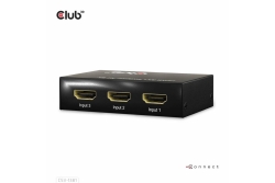 Club3D HDMI Switchbox 3 Eingänge -> 1 Ausgang 8K60Hz UHD retail