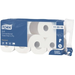 Premium Toilettenpapier - 3-lagig, extra weich, mit...