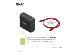 Club3D 4K ChargingDock USB-C ->5xUSB3/DP/HDMI/VGA/LAN 100W retail