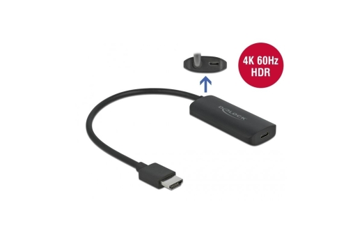 DELOCK Adapter HDMI zu USB-C Buchse (DP Alt Mode) 4K 60Hz