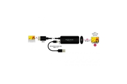 DELOCK Adapter HDMI zu USB-C Buchse (DP Alt Mode) 4K 60Hz