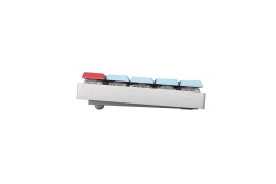 CHERRY XTRFY MX-LP 2.1 COMPACT Wireless Tastatur RGB DE weiß