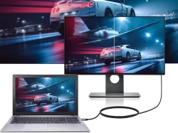 CONCEPTRONIC Adapter USB-C3.2->HDMI2.0 4K/60Hz 2.00m gr
